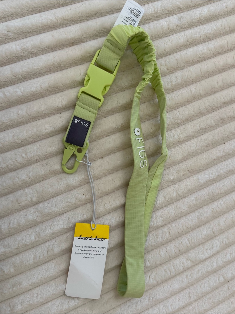 NWT Figs lanyard